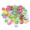 12 Packs: 550 ct. (6,600 total) Multicolor Faceted Oval Plastic Beads by Creatology™, 12mm x 15.5mm